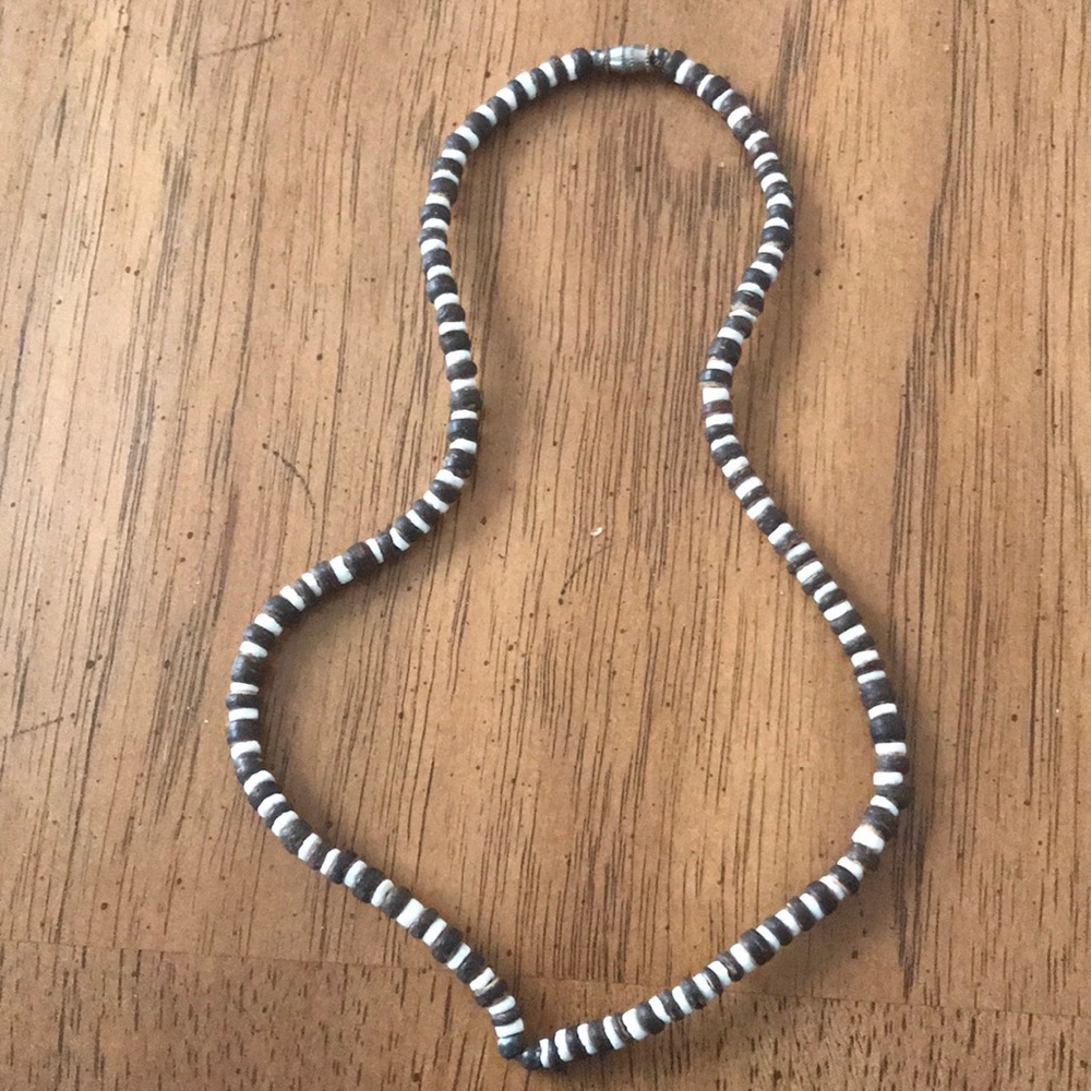 Vintage Hand Beaded Circle Bead Choker.